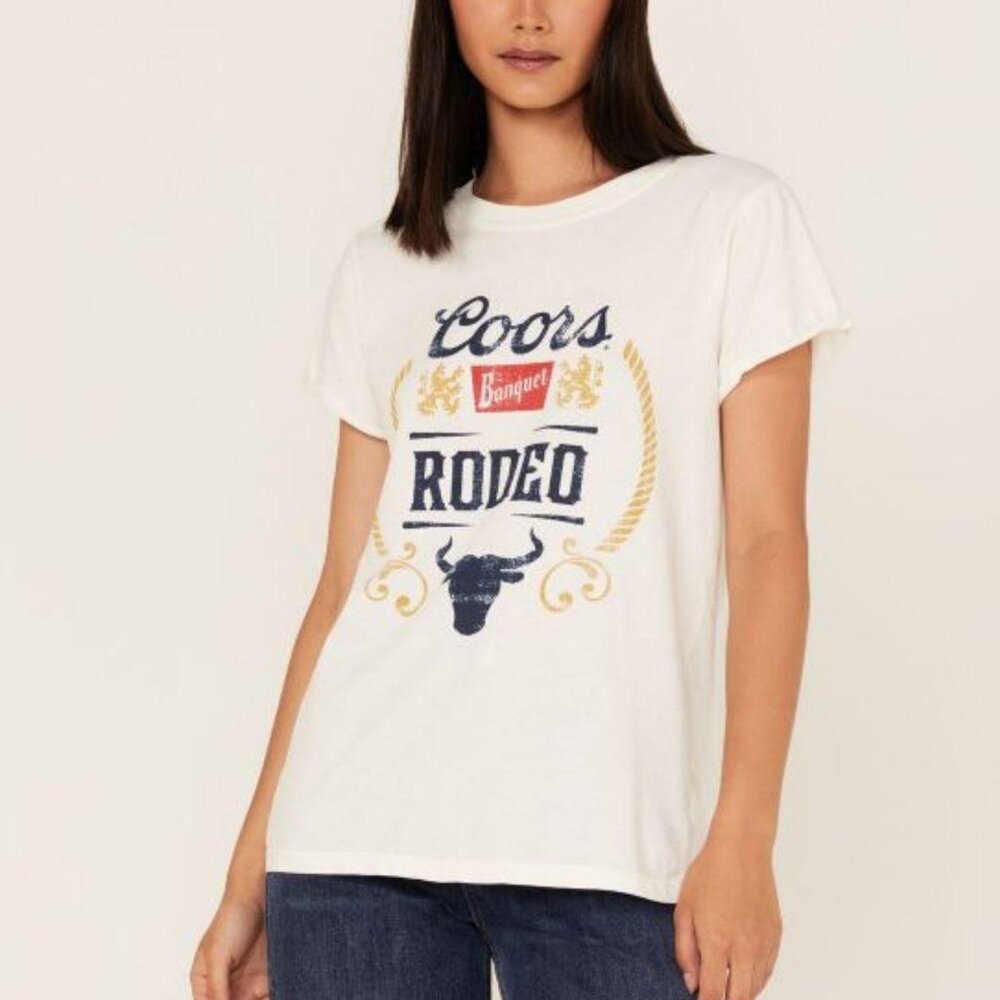 Recycled Karma Women's‎ Coors Banquet Graphic Tee - Large